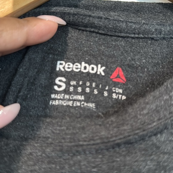 🔵 Reebok Spartan Race Gray Graphic T-Shirt Size Small - Picture 5 of 6